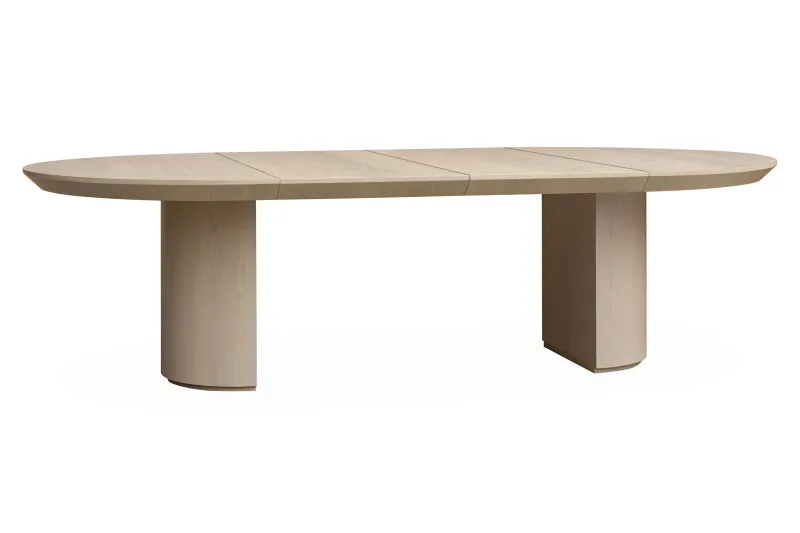Kyoto white wash uttrekkbart spisebord | Home Factory