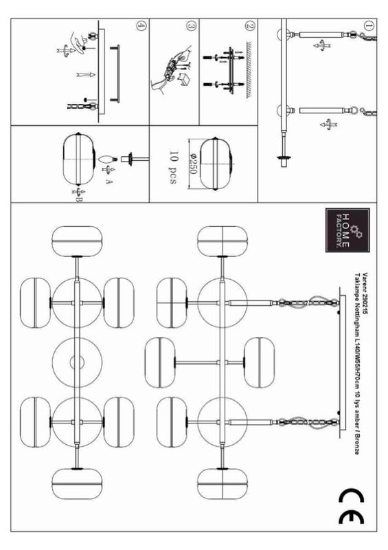 Nottingham taklampe | Home Factory