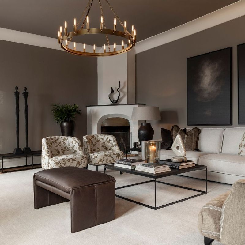 Crown taklampe Old Brass | Artwood