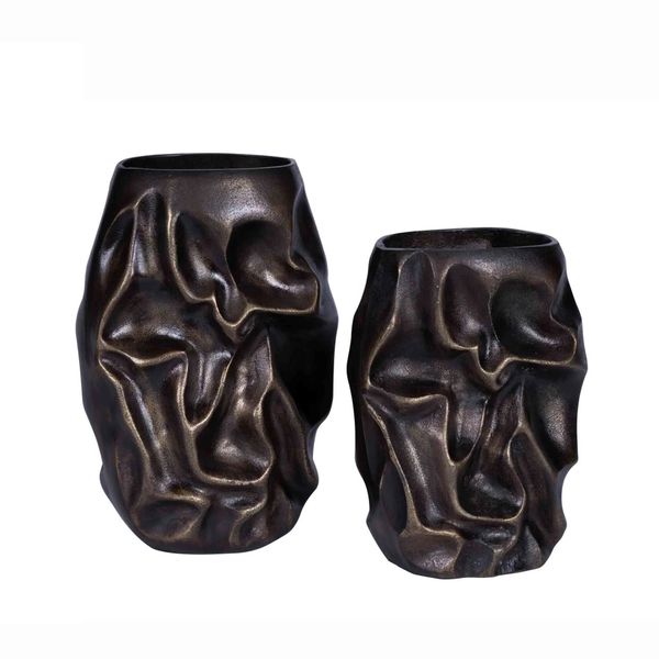  Blomstervase Bronse - Home Factory