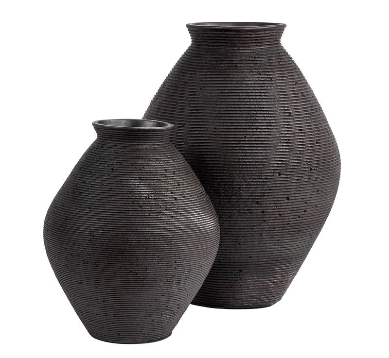 Keramikk Vase Brun - Home Factory