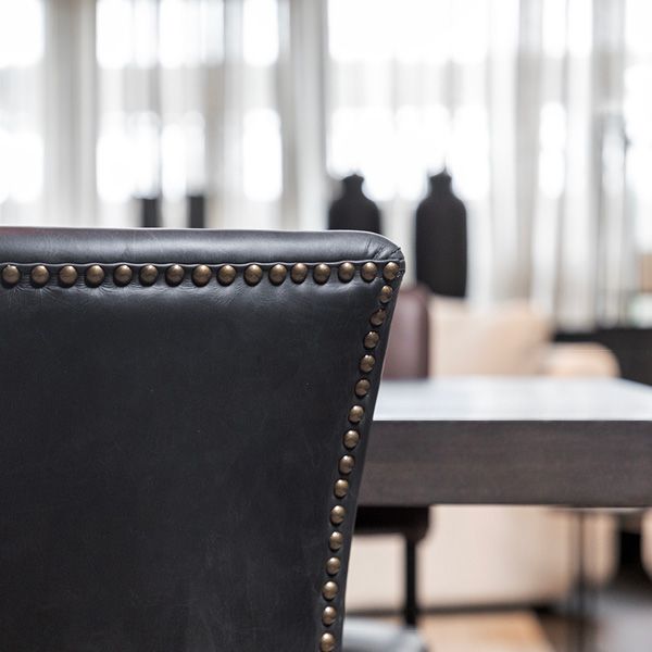 Maggie Vintage Black Stol - Artwood