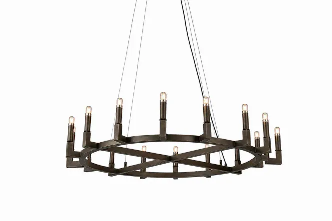 Hovedbilde Mountain bronse taklampe | ...