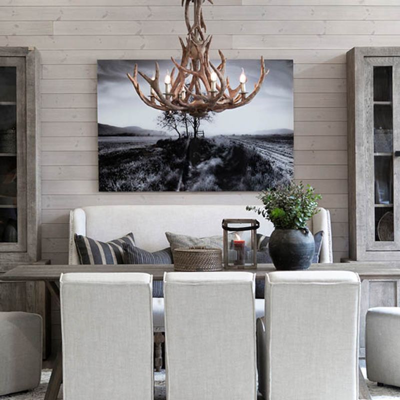 Tree Eik Pebbles Grey Spisebord - Artwood