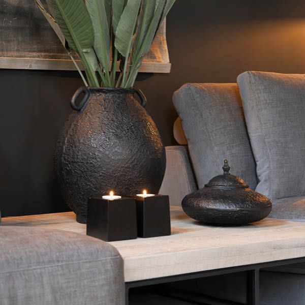 Telysholder Antikk Bronse -  Artwood