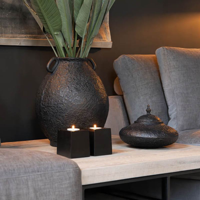 Telysholder Antikk Bronse -  Artwood