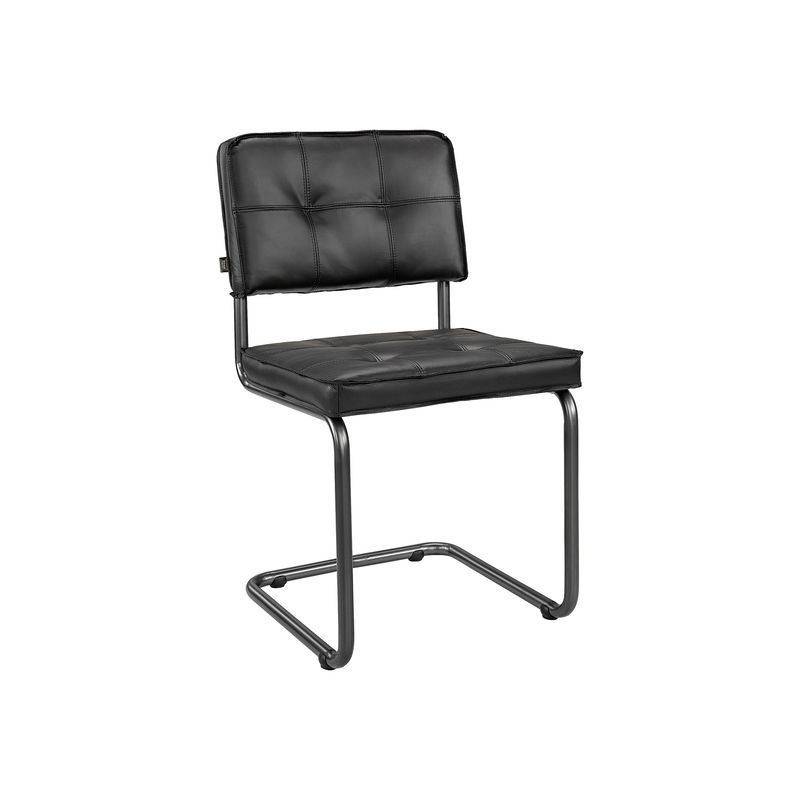 Carlos Matt Black Taupe spisestol | Artwood