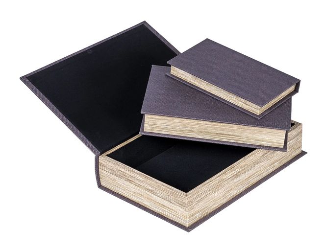 Hovedbilde Decor Book 3-pack Svart - ...