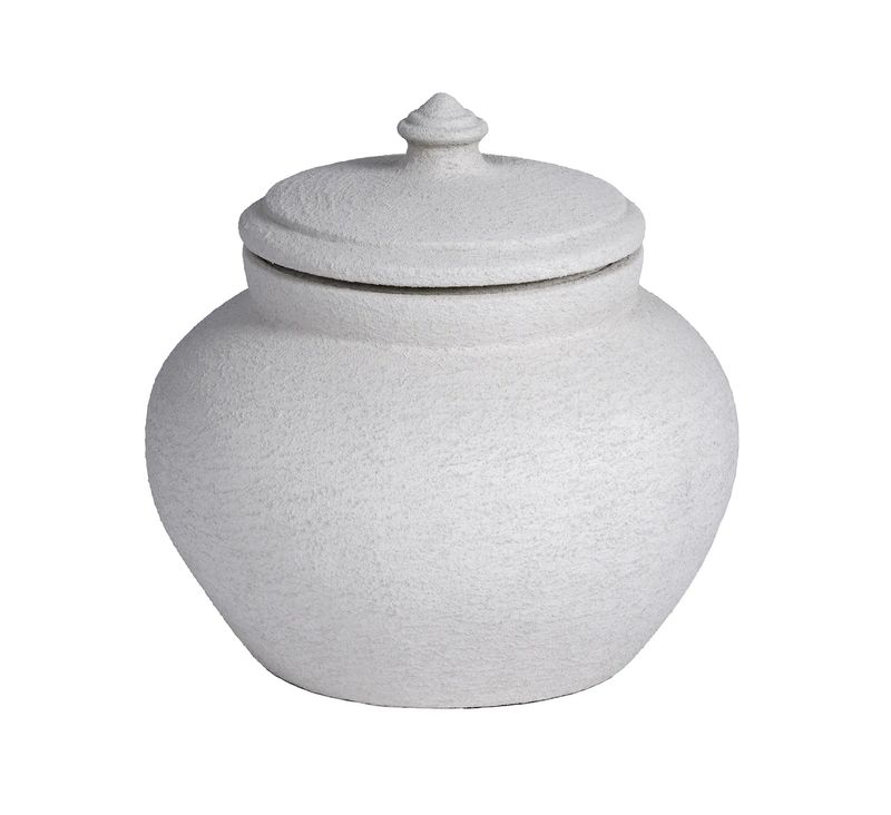 Dekorativ Beige Krukke - Home Factory