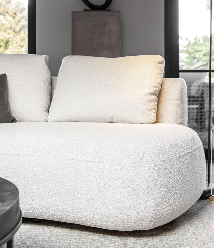 Dixon Bouclé Cream Midtdel - Artwood