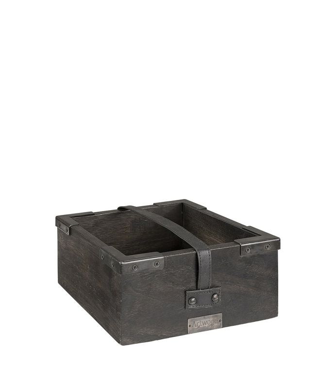 Serviettboks Svart - Artwood