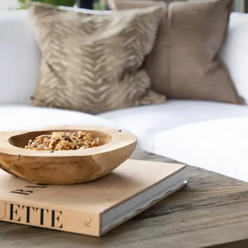Root skåler og fat i teak | Artwood