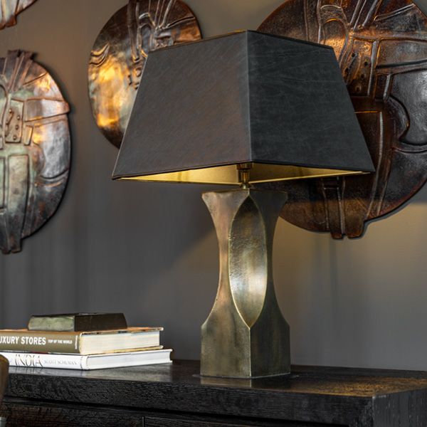 Vezzani Antikk Messing Bordlampe - Artwood