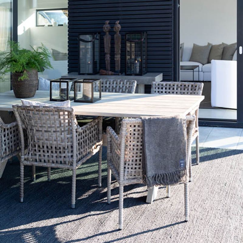 Cross Charcoal Spisebord - Artwood