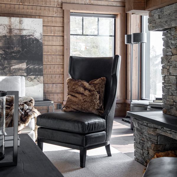 Reed Mountain Black Lenestol - Artwood