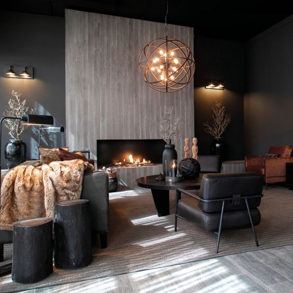 Colorado Log Svart Liten - Artwood