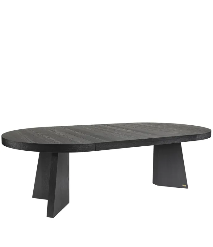 Trent uttrekkbart spisebord svart | Artwood