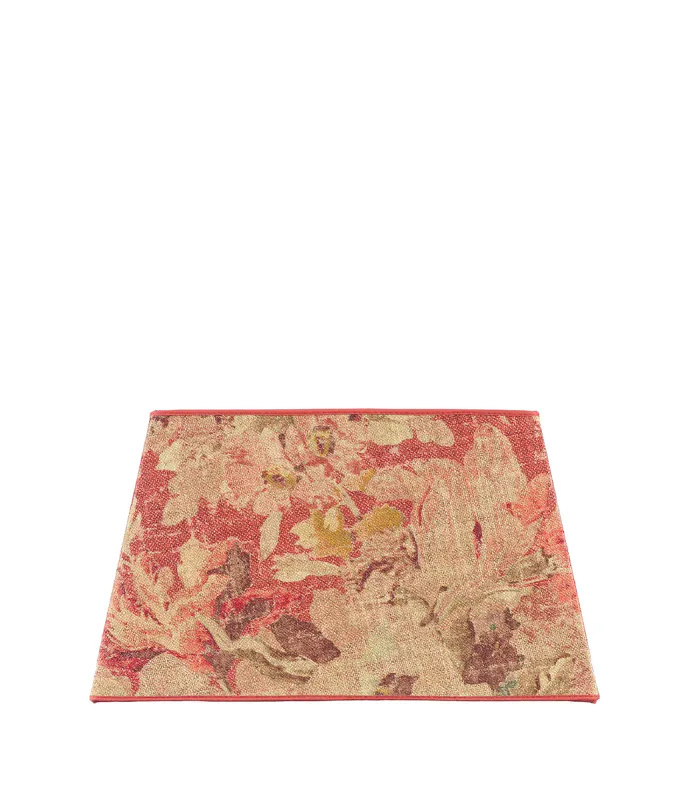 Rektangulær Rosewood Flower Rouge lampeskjerm | Artwood
