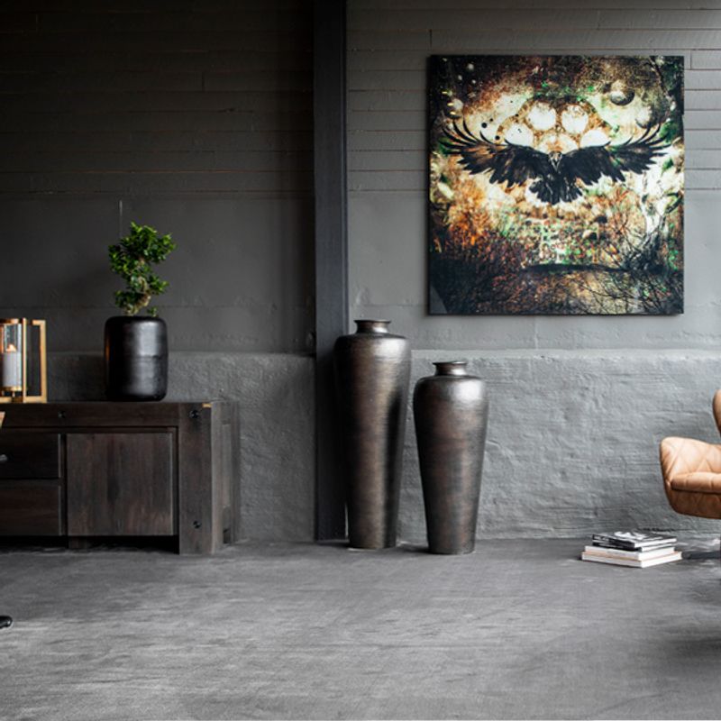 Florence Urne Anitkk Bronse - Artwood
