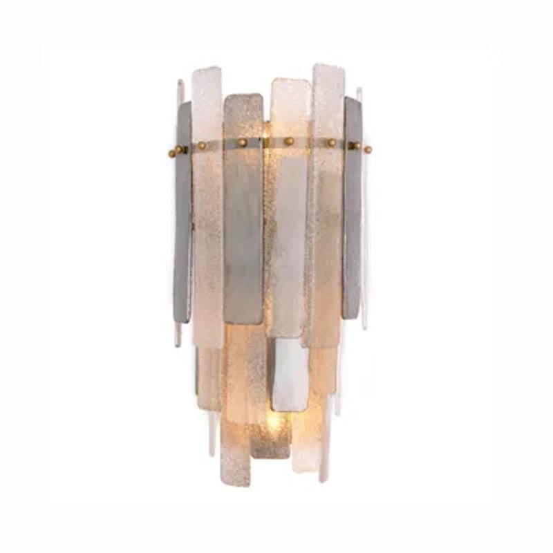 Florentino Frost White Vegglampe - Home Factory