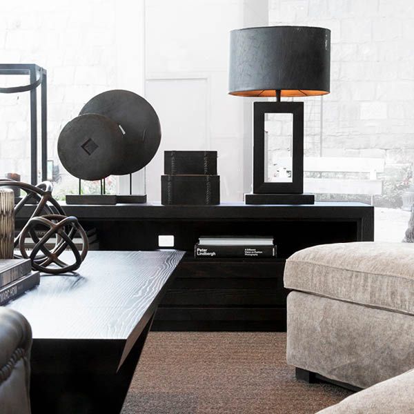 Arezzo Svart Bordlampe - Artwood 