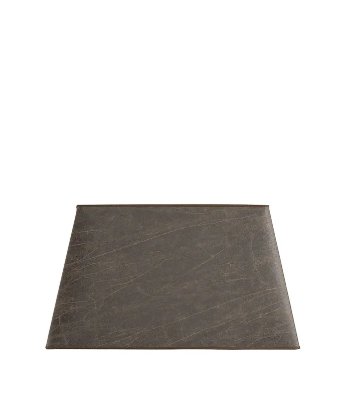 Rektangulær Leather lampeskjerm | Artwood