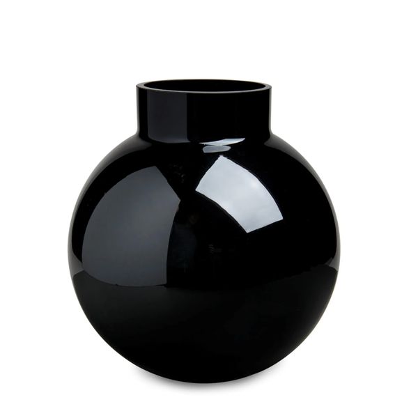 Glassvase Halifax Svart - Home Factory
