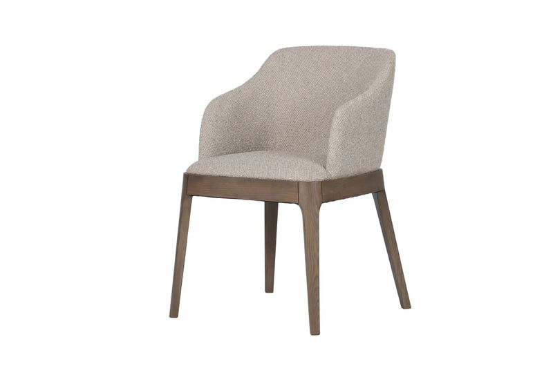 Boston spisestol m/armlene – muskat bein | Home Factory