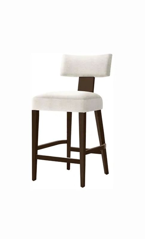 Oxford barstol – brune bein | Home Factory