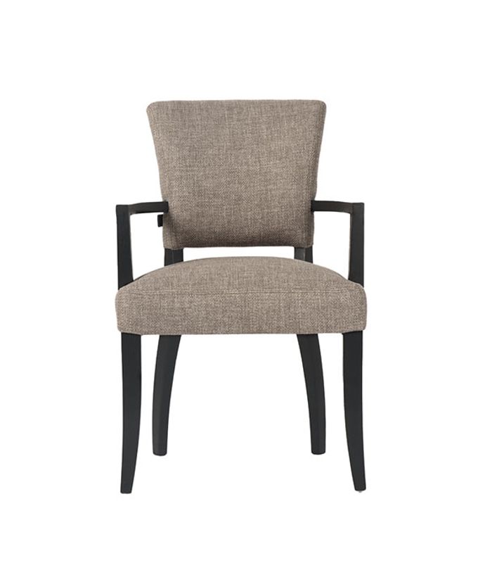 Maggie spisestol m/armlene – svarte bein | Artwood