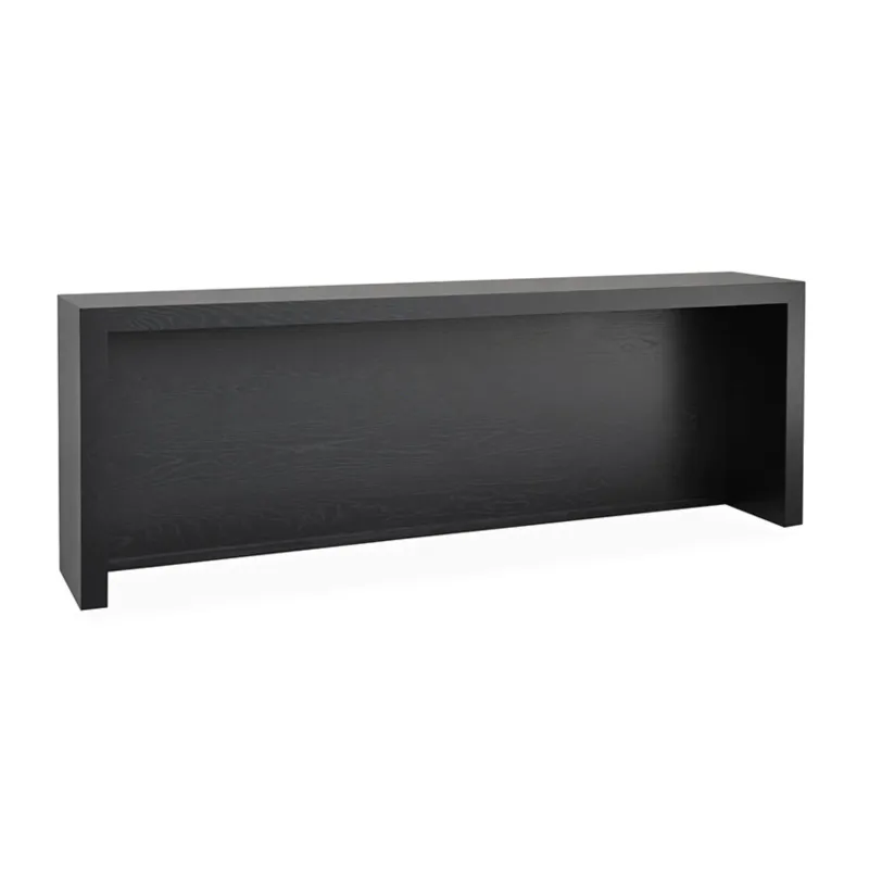 London svart konsollbord m/rygg | Home Factory