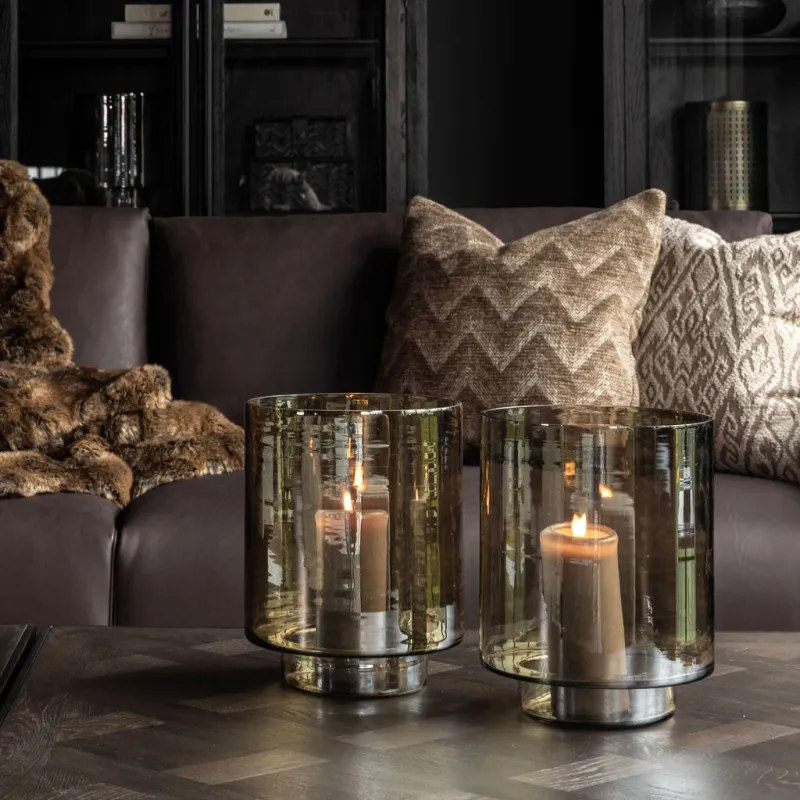 Reef lyslykt i munnblåst glass | Artwood