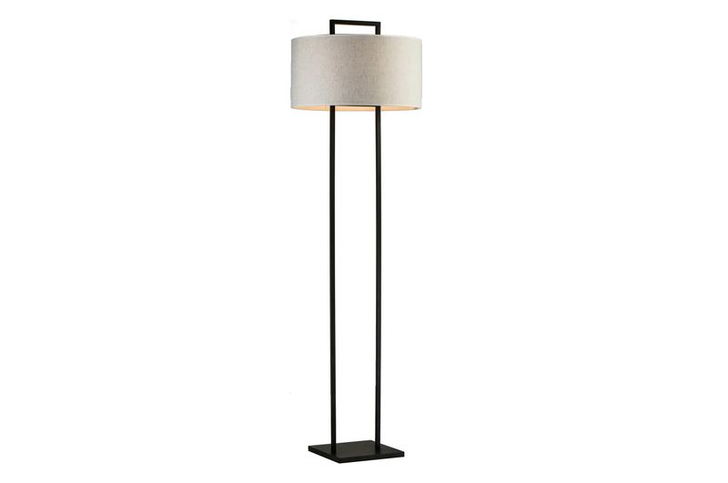 Aruba Sand Lin Skjerm Gulvlampe - Home Factory